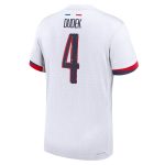 psg nike dri-fit adv away match shirt 2024-25 with dudek 4 printing Kits Collection | Shop PSG Gear