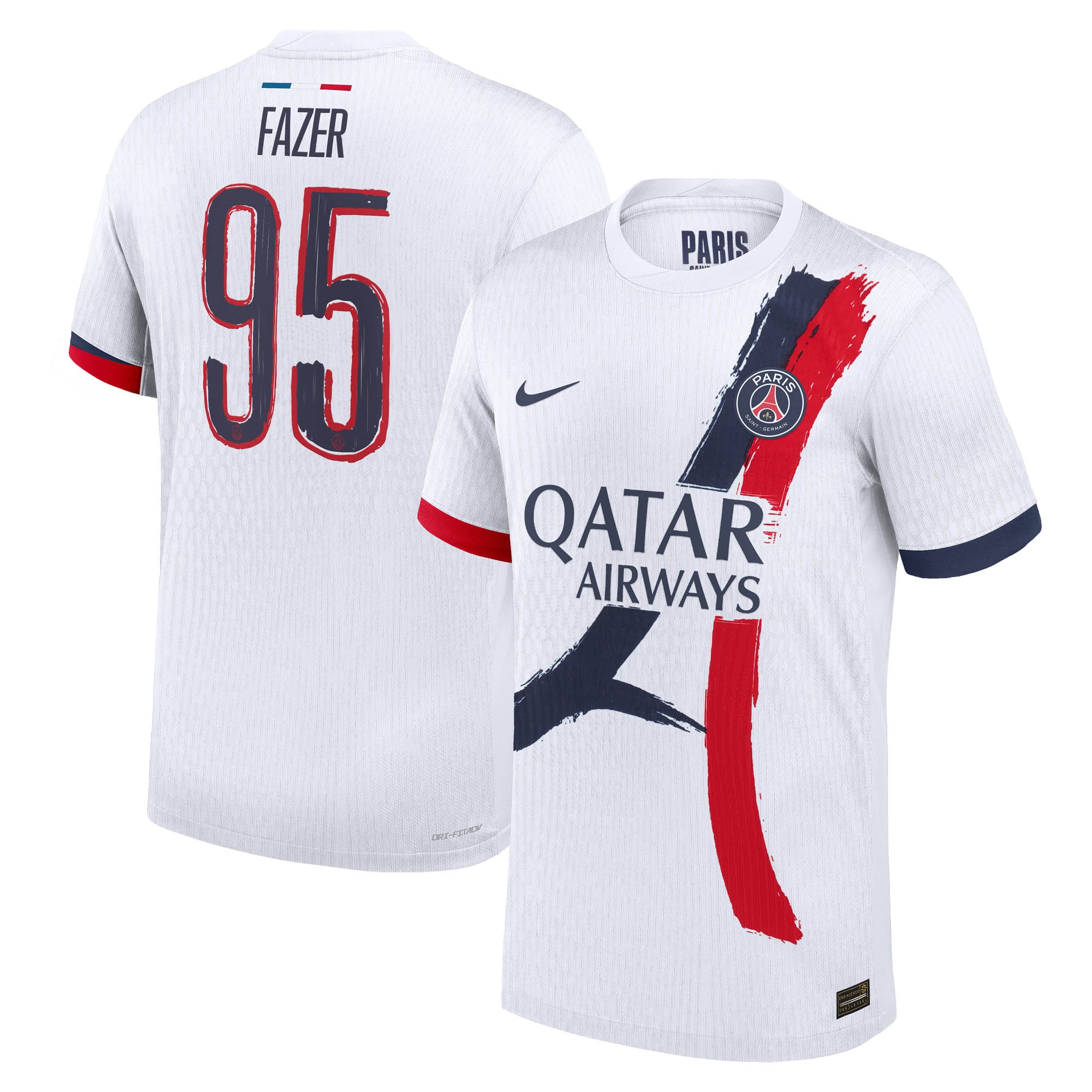 psg nike dri-fit adv away match shirt 2024-25 with fazer 95 printing Kits Collection | Shop PSG Gear
