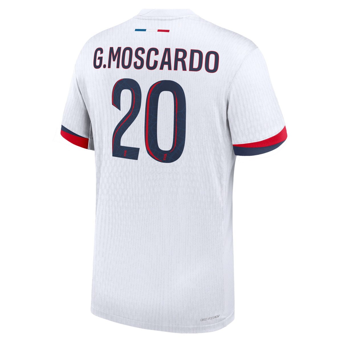 psg nike dri-fit adv away match shirt 2024-25 with g.moscardo 20 printing Kits Collection | Shop PSG Gear