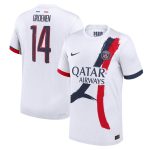 psg nike dri-fit adv away match shirt 2024-25 with groenen 14 printing Kits Collection | Shop PSG Gear