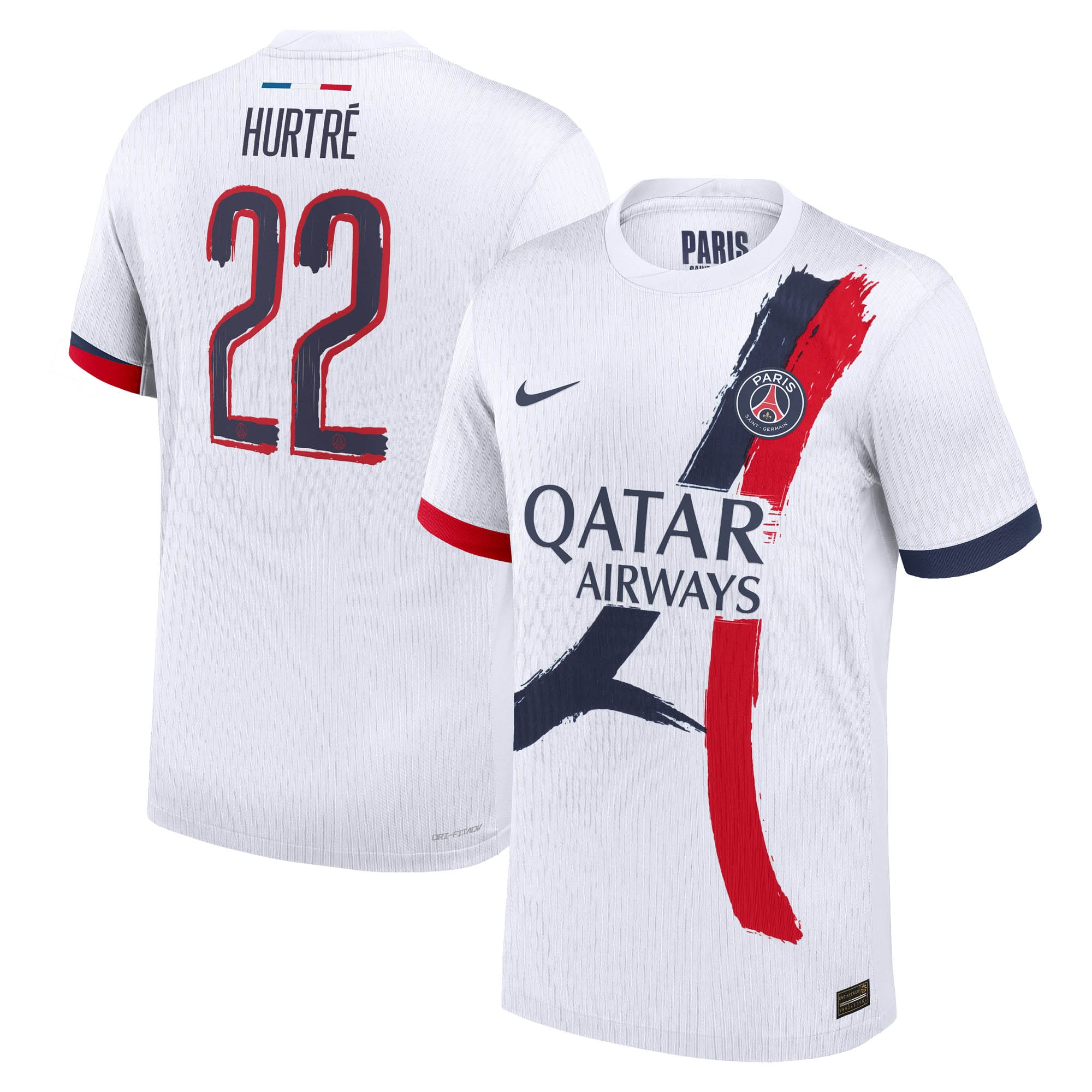 psg nike dri-fit adv away match shirt 2024-25 with hurtre 22 printing Kits Collection | Shop PSG Gear