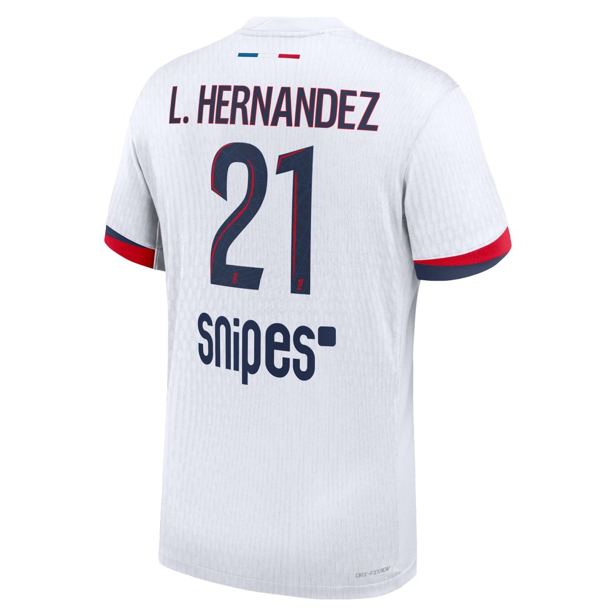psg nike dri-fit adv away match shirt 2024-25 with l.hernandez 21 printing Kits Collection | Shop PSG Gear