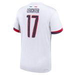 psg nike dri-fit adv away match shirt 2024-25 with leuchter 17 printing Kits Collection | Shop PSG Gear