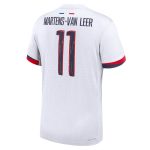 psg nike dri-fit adv away match shirt 2024-25 with martens-van leer 11 printing Kits Collection | Shop PSG Gear