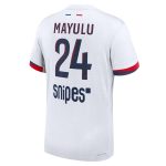 psg nike dri-fit adv away match shirt 2024-25 with mayulu 24 printing Kits Collection | Shop PSG Gear