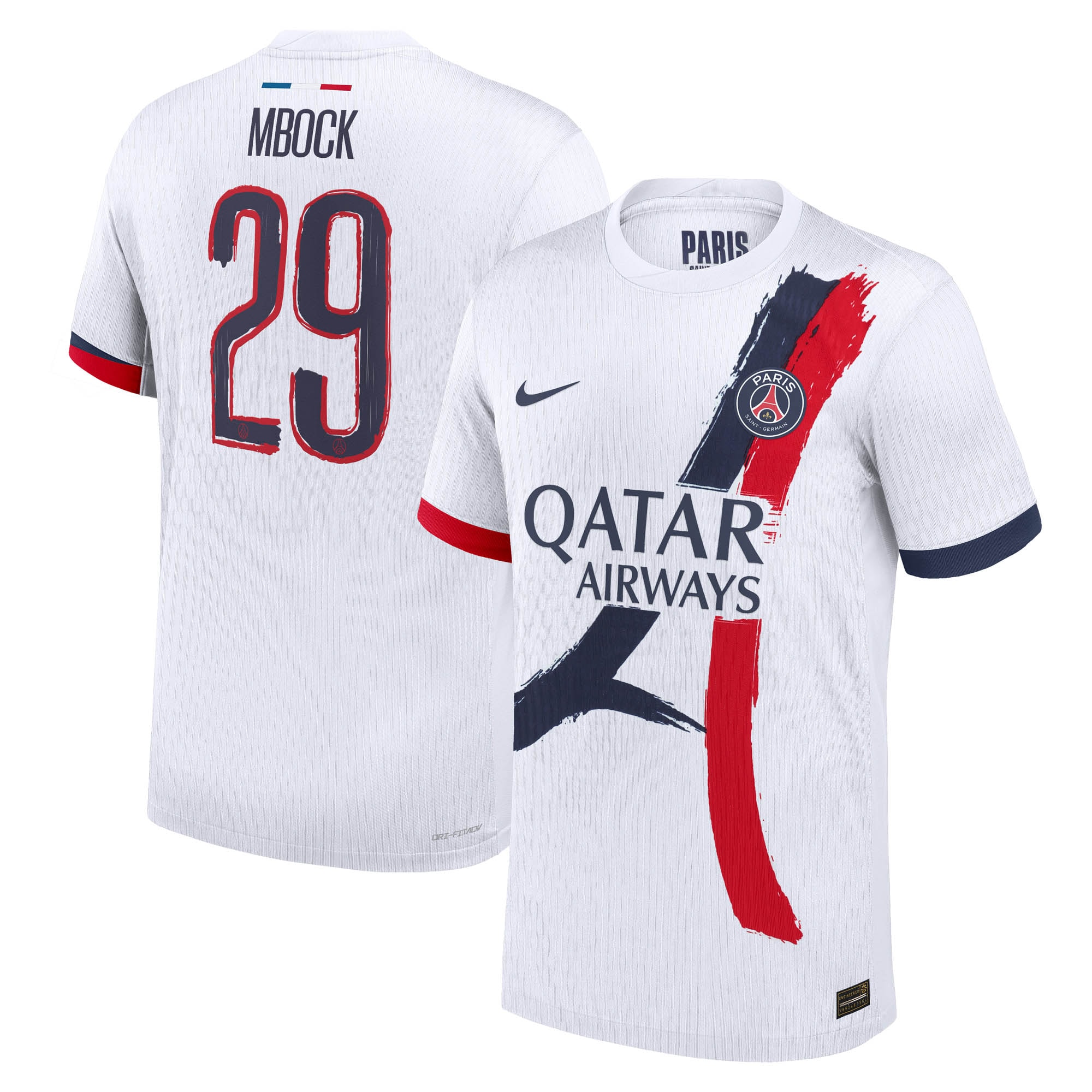 psg nike dri-fit adv away match shirt 2024-25 with mbock 29 printing Kits Collection | Shop PSG Gear
