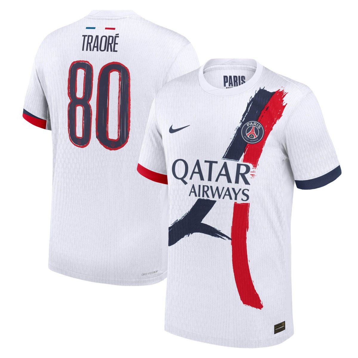 psg nike dri-fit adv away match shirt 2024-25 with traore 80 printing Kits Collection | Shop PSG Gear