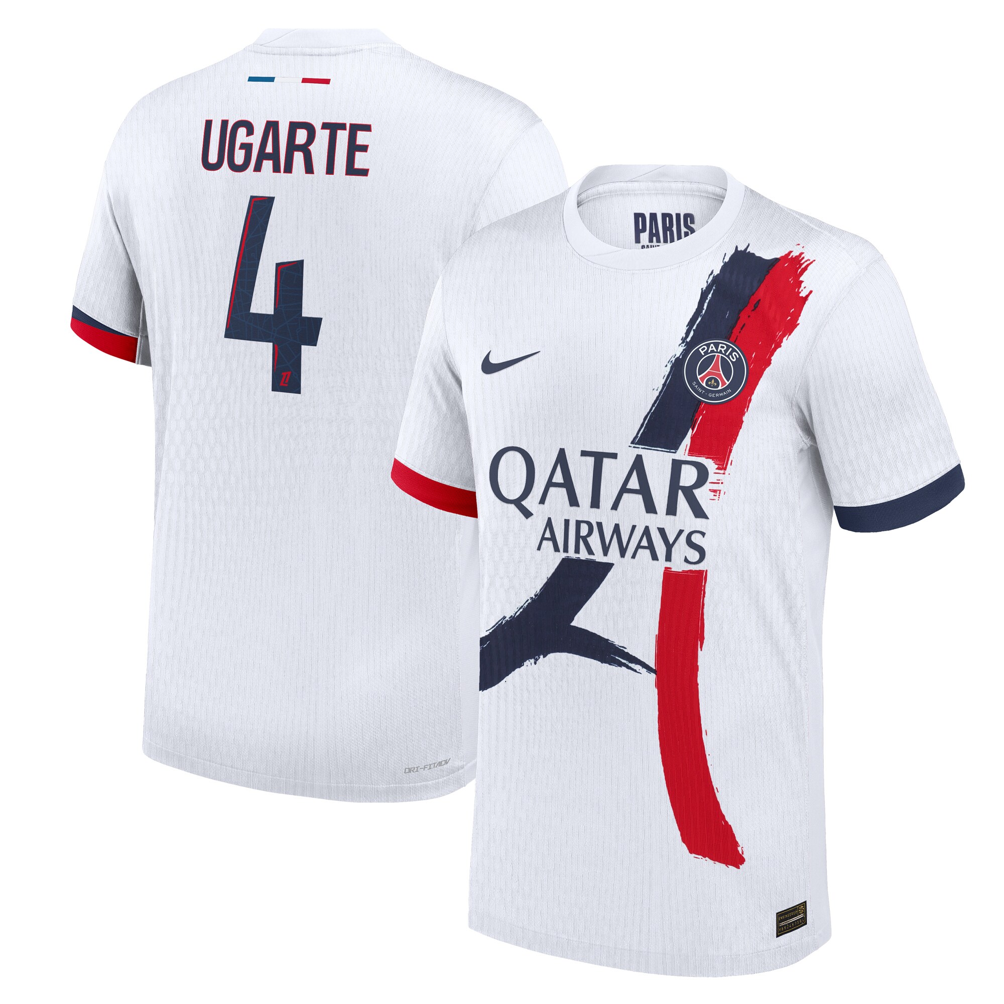 psg nike dri-fit adv away match shirt 2024-25 with ugarte 4 printing Kits Collection | Shop PSG Gear