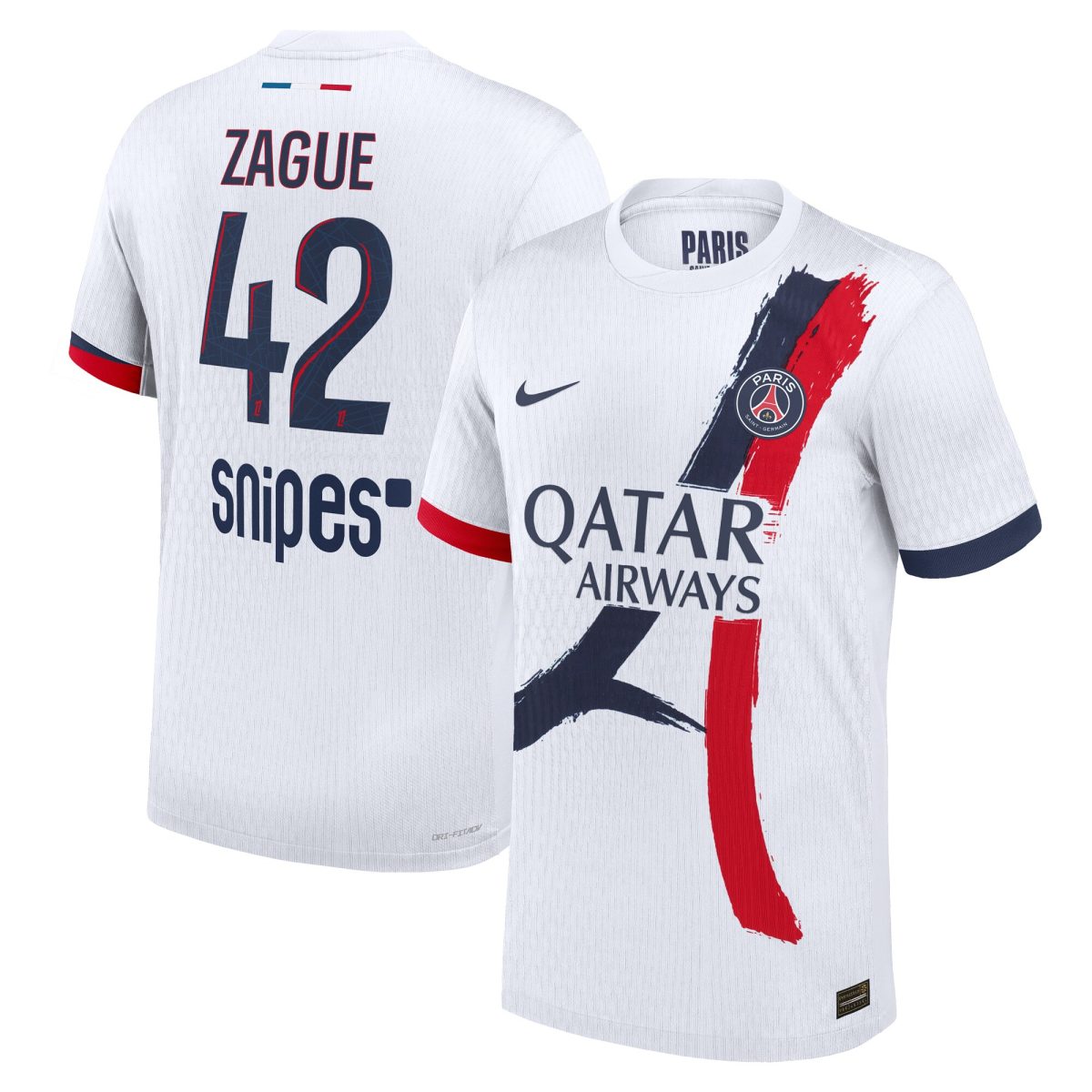 psg nike dri-fit adv away match shirt 2024-25 with zague 42 printing Kits Collection | Shop PSG Gear
