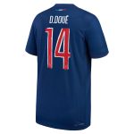 psg nike dri-fit adv home match shirt 2024-25 – kids with cup printing d.doue 14 Kits Collection | Shop PSG Gear