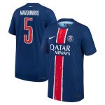 psg nike dri-fit adv home match shirt 2024-25 – kids with cup printing marquinhos 5 Kits Collection | Shop PSG Gear