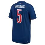 psg nike dri-fit adv home match shirt 2024-25 – kids with cup printing marquinhos 5 Kits Collection | Shop PSG Gear