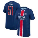 psg nike dri-fit adv home match shirt 2024-25 – kids with cup printing pacho 51 Kits Collection | Shop PSG Gear