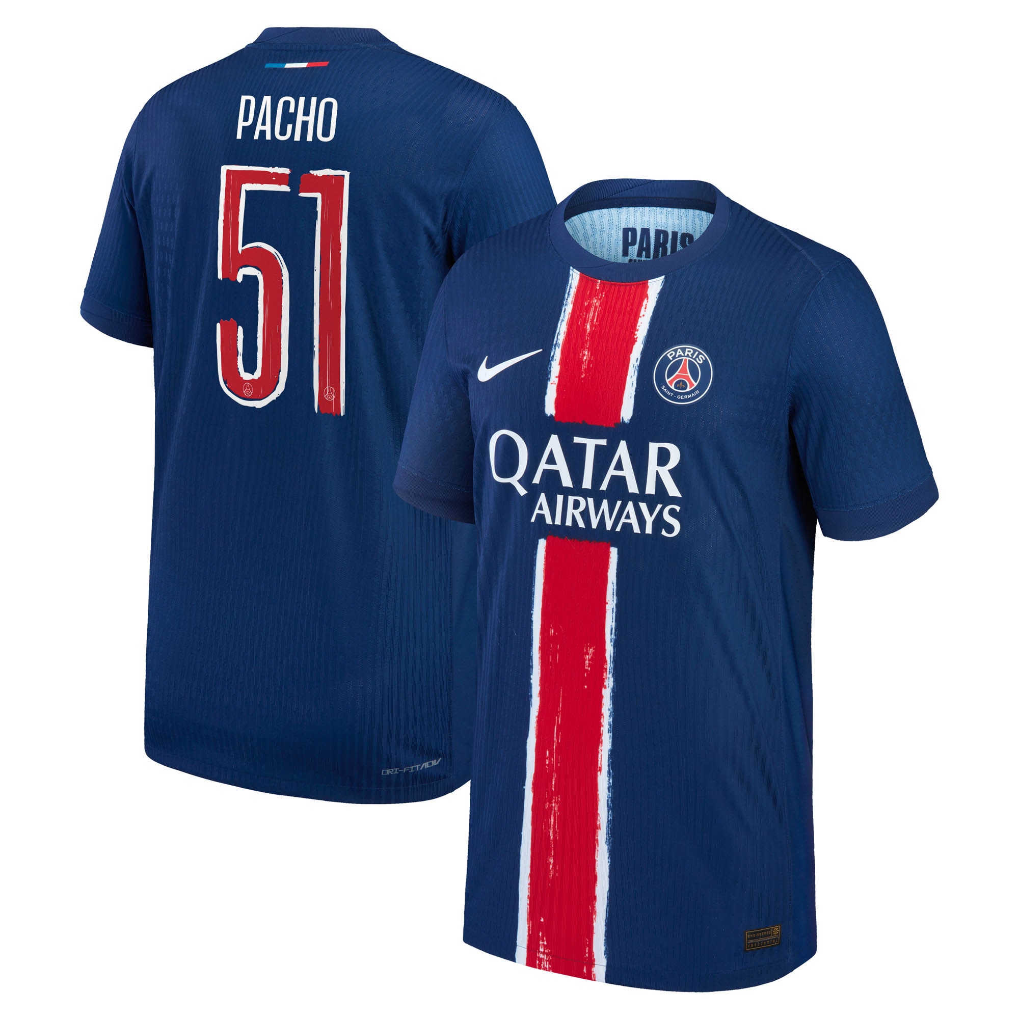 psg nike dri-fit adv home match shirt 2024-25 – kids with cup printing pacho 51 Kits Collection | Shop PSG Gear