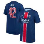 psg nike dri-fit adv home match shirt 2024-25 – kids with cup printing zague 42 Kits Collection | Shop PSG Gear