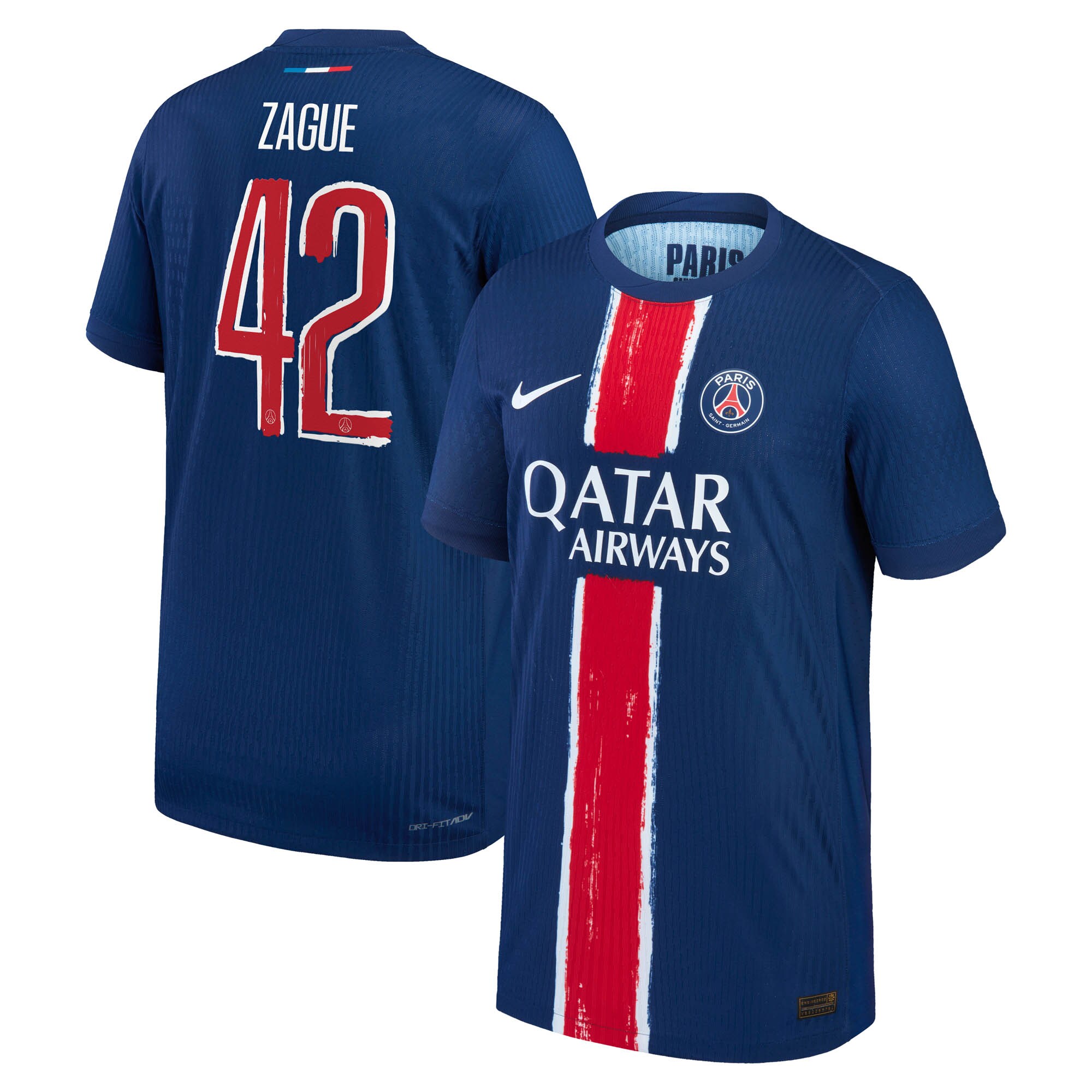 psg nike dri-fit adv home match shirt 2024-25 – kids with cup printing zague 42 Kits Collection | Shop PSG Gear
