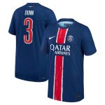 psg nike dri-fit adv home match shirt 2024-25 – kids with dunn 3 printing Kits Collection | Shop PSG Gear