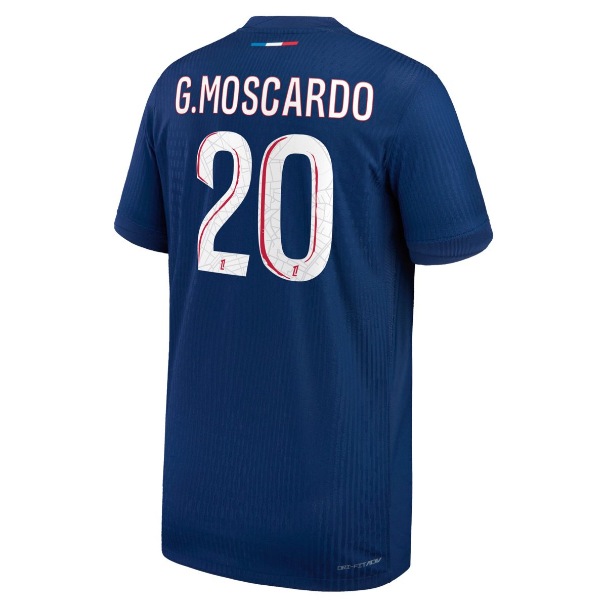 psg nike dri-fit adv home match shirt 2024-25 – kids with g.moscardo 20 printing Kits Collection | Shop PSG Gear