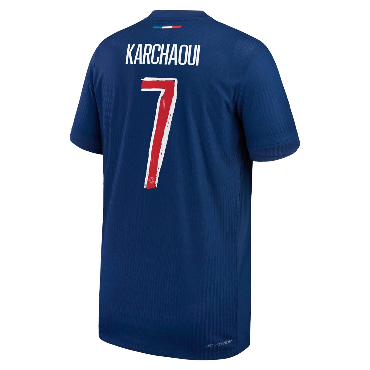 psg nike dri-fit adv home match shirt 2024-25 – kids with karchaoui 7 printing Kits Collection | Shop PSG Gear