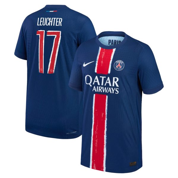 psg nike dri-fit adv home match shirt 2024-25 – kids with leuchter 17 printing Kits Collection | Shop PSG Gear