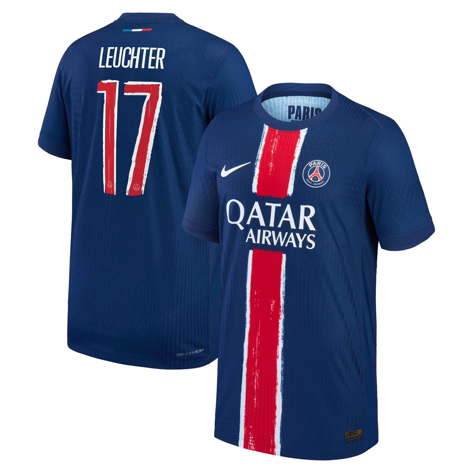 psg nike dri-fit adv home match shirt 2024-25 – kids with leuchter 17 printing Kits Collection | Shop PSG Gear