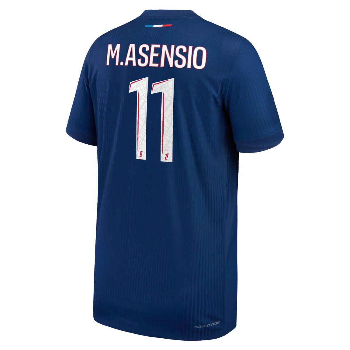 psg nike dri-fit adv home match shirt 2024-25 – kids with m.asensio 11 printing Kits Collection | Shop PSG Gear