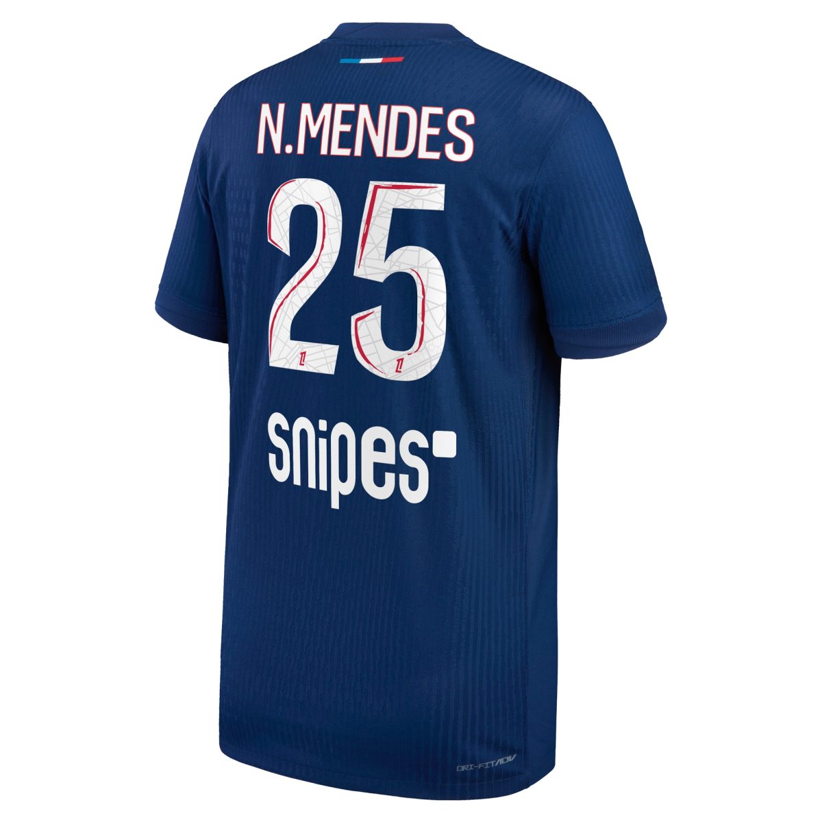 psg nike dri-fit adv home match shirt 2024-25 – kids with n.mendes 25 printing Kits Collection | Shop PSG Gear