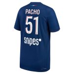 psg nike dri-fit adv home match shirt 2024-25 – kids with pacho 51 printing Kits Collection | Shop PSG Gear