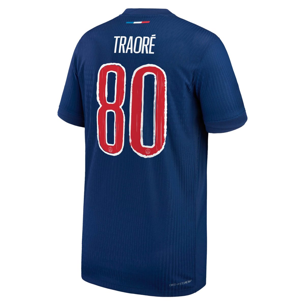 psg nike dri-fit adv home match shirt 2024-25 – kids with traore 80 printing Kits Collection | Shop PSG Gear