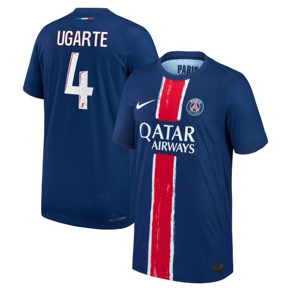 psg nike dri-fit adv home match shirt 2024-25 – kids with ugarte 4 printing Kits Collection | Shop PSG Gear