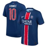 psg nike dri-fit adv home match shirt 2024-25 with cup printing o.dembele 10 Kits Collection | Shop PSG Gear