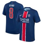 psg nike dri-fit adv home match shirt 2024-25 with geyoro 8 printing Kits Collection | Shop PSG Gear
