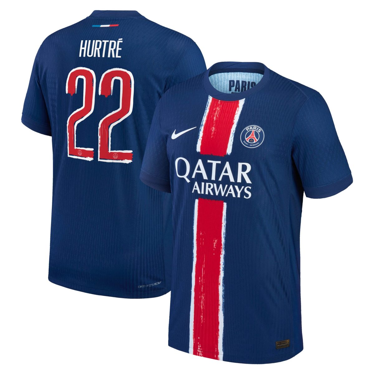 psg nike dri-fit adv home match shirt 2024-25 with hurtre 22 printing Kits Collection | Shop PSG Gear