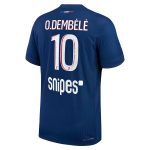 psg nike dri-fit adv home match shirt 2024-25 with o.dembele 10 printing Kits Collection | Shop PSG Gear
