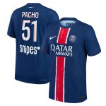 psg nike dri-fit adv home match shirt 2024-25 with pacho 51 printing Kits Collection | Shop PSG Gear