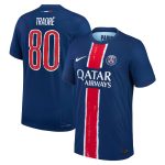 psg nike dri-fit adv home match shirt 2024-25 with traore 80 printing Kits Collection | Shop PSG Gear