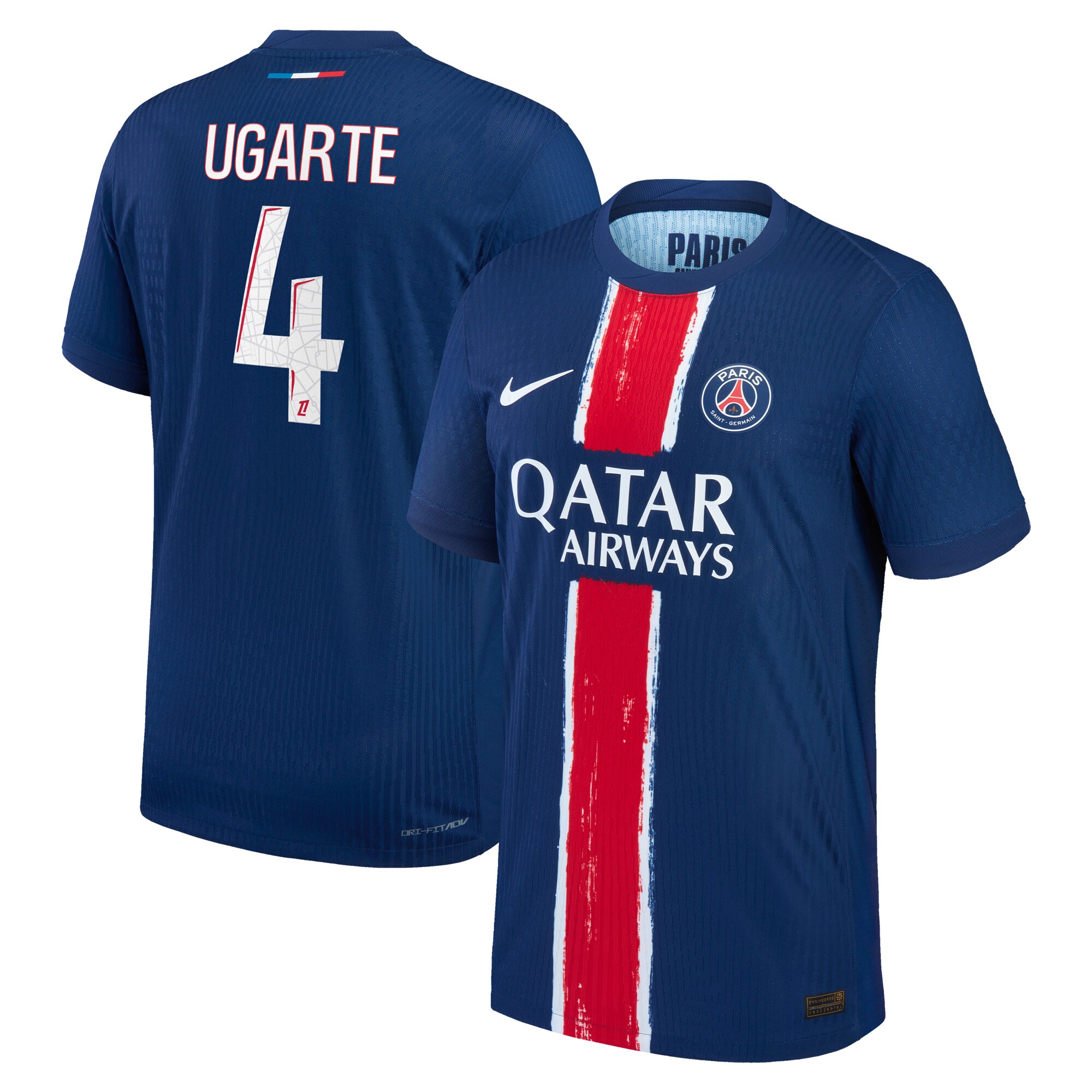 psg nike dri-fit adv home match shirt 2024-25 with ugarte 4 printing Kits Collection | Shop PSG Gear
