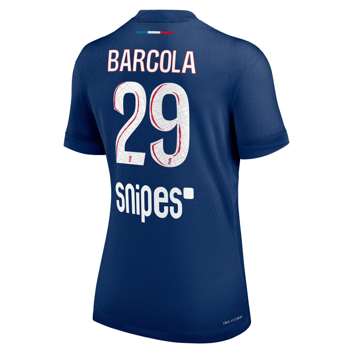 psg nike dri-fit adv home match shirt 2024-25 – womens with barcola 29 printing Kits Collection | Shop PSG Gear