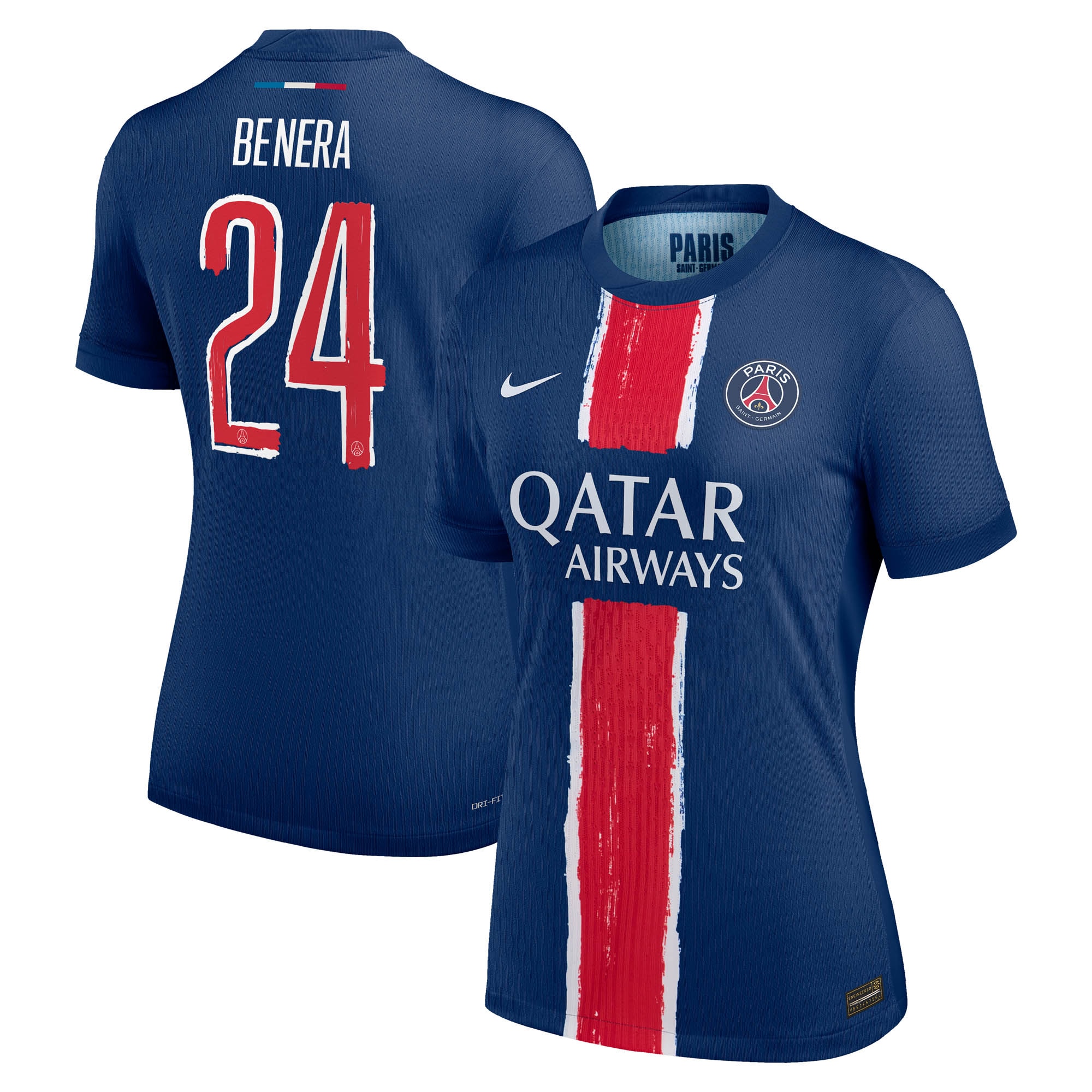 psg nike dri-fit adv home match shirt 2024-25 – womens with benera 24 printing Kits Collection | Shop PSG Gear