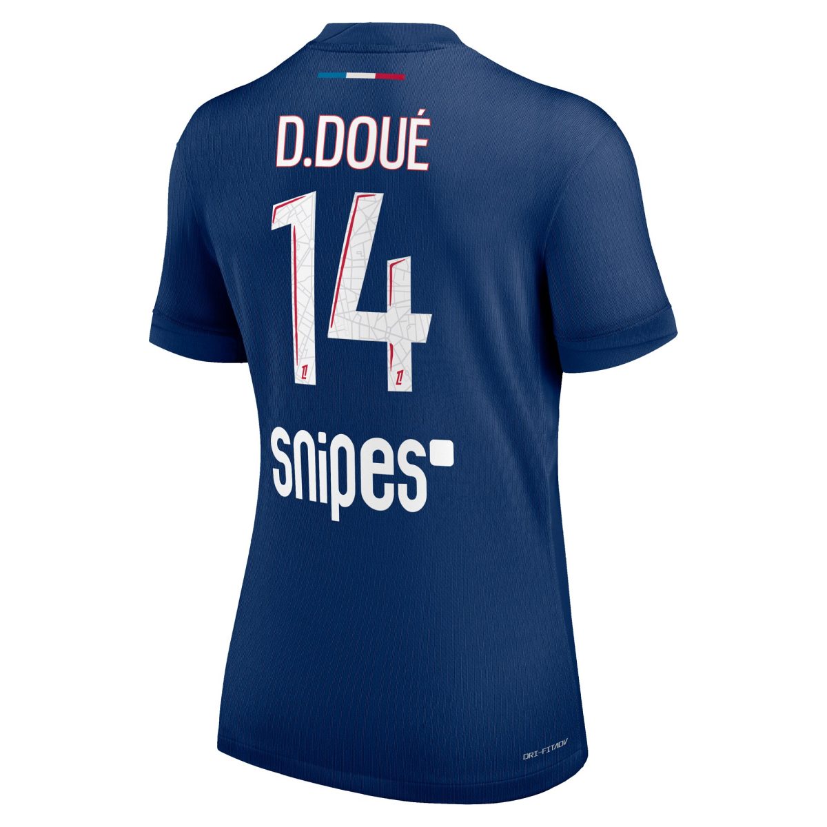 psg nike dri-fit adv home match shirt 2024-25 – womens with d.doue 14 printing Kits Collection | Shop PSG Gear