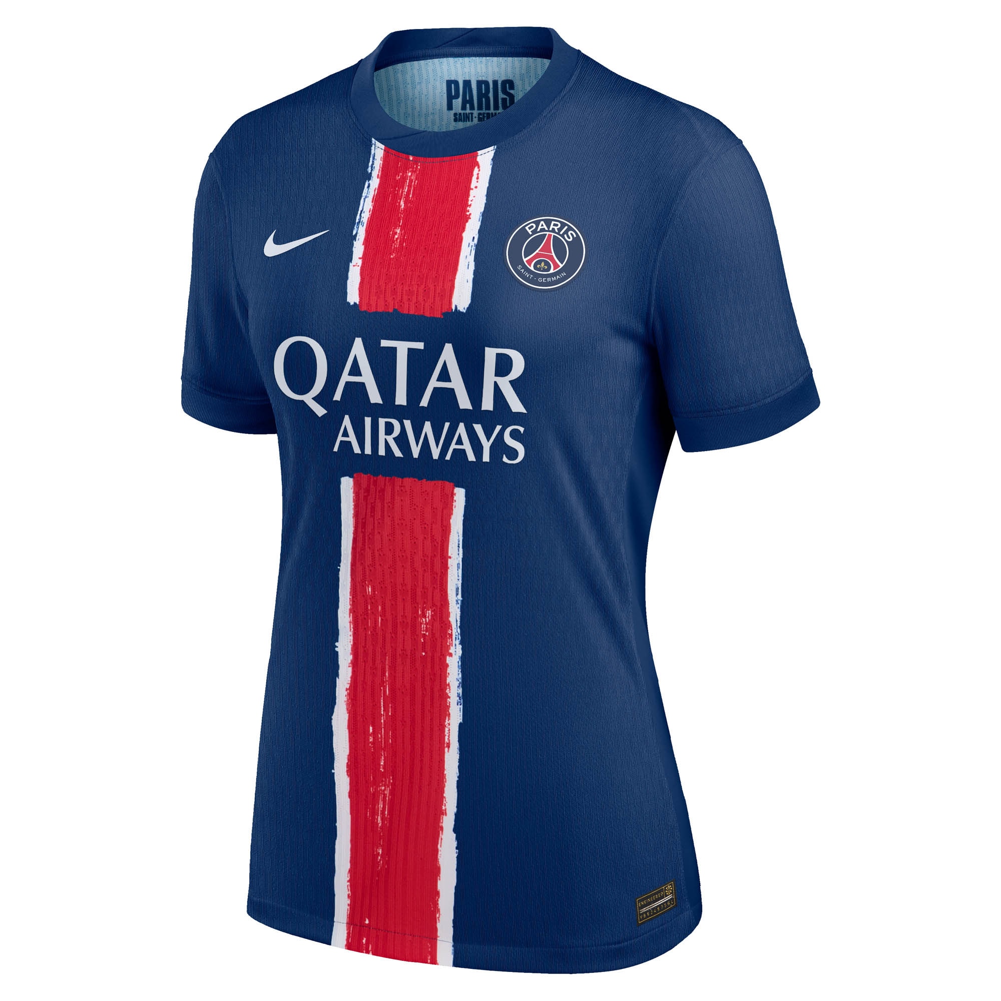 psg nike dri-fit adv home match shirt 2024-25 – womens with dudek 4 printing Kits Collection | Shop PSG Gear