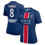 psg nike dri-fit adv home match shirt 2024-25 – womens with fabian 8 printing Kits Collection | Shop PSG Gear