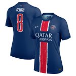 psg nike dri-fit adv home match shirt 2024-25 – womens with geyoro 8 printing Kits Collection | Shop PSG Gear