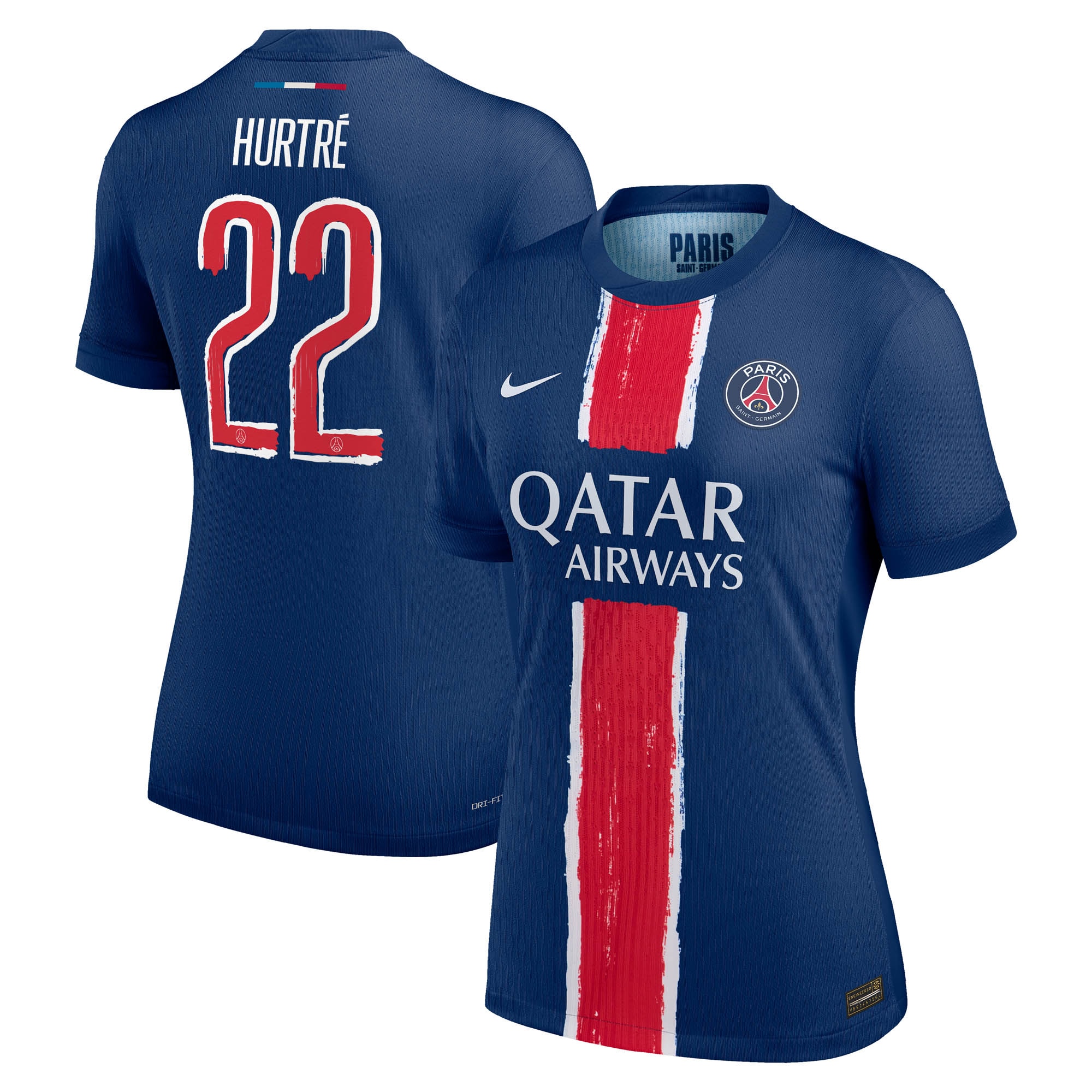 psg nike dri-fit adv home match shirt 2024-25 – womens with hurtre 22 printing Kits Collection | Shop PSG Gear