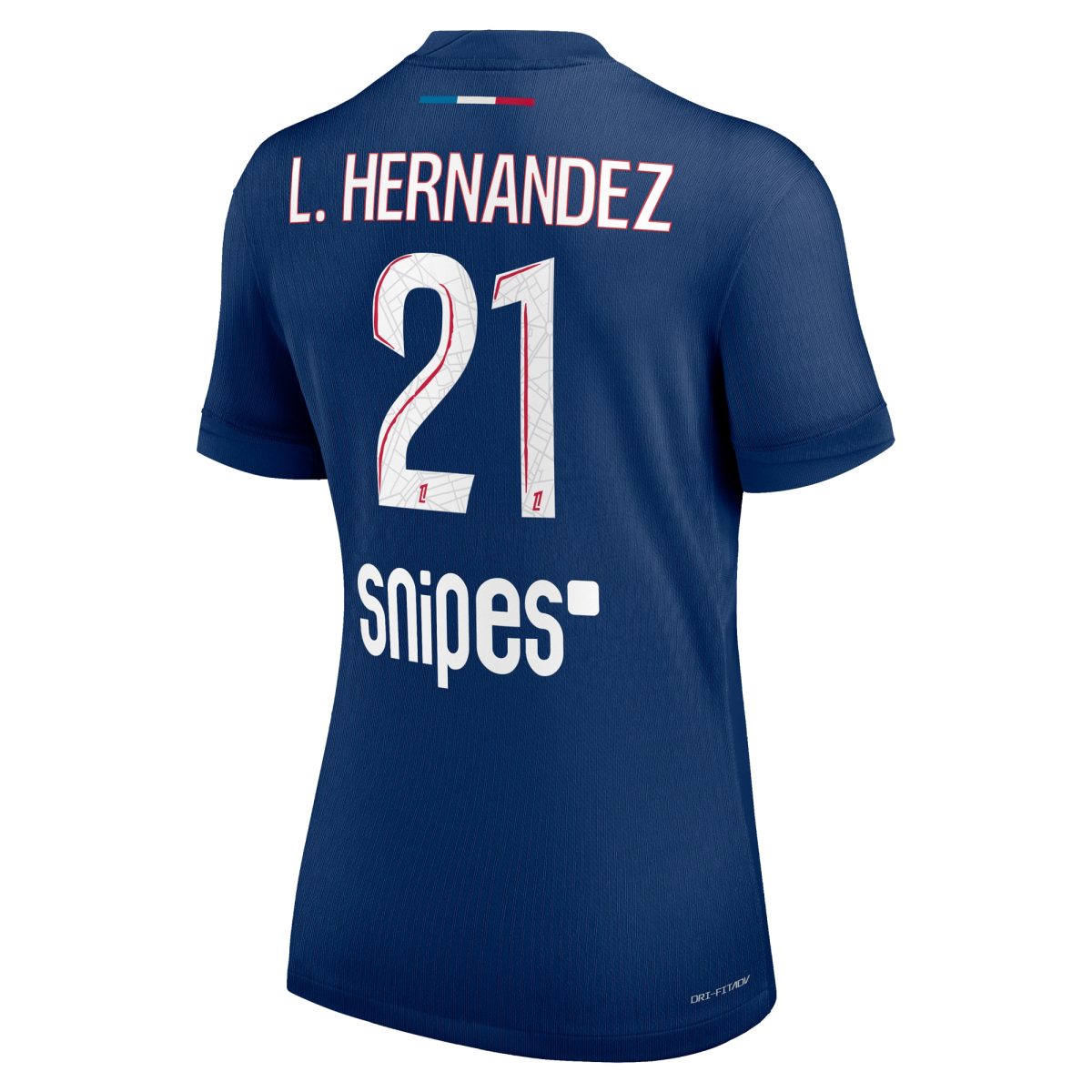 psg nike dri-fit adv home match shirt 2024-25 – womens with l.hernandez 21 printing Kits Collection | Shop PSG Gear