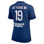 psg nike dri-fit adv home match shirt 2024-25 – womens with lee kang in 19 printing Kits Collection | Shop PSG Gear