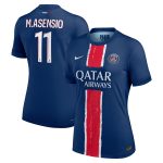 psg nike dri-fit adv home match shirt 2024-25 – womens with m.asensio 11 printing Kits Collection | Shop PSG Gear