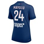 psg nike dri-fit adv home match shirt 2024-25 – womens with mayulu 24 printing Kits Collection | Shop PSG Gear