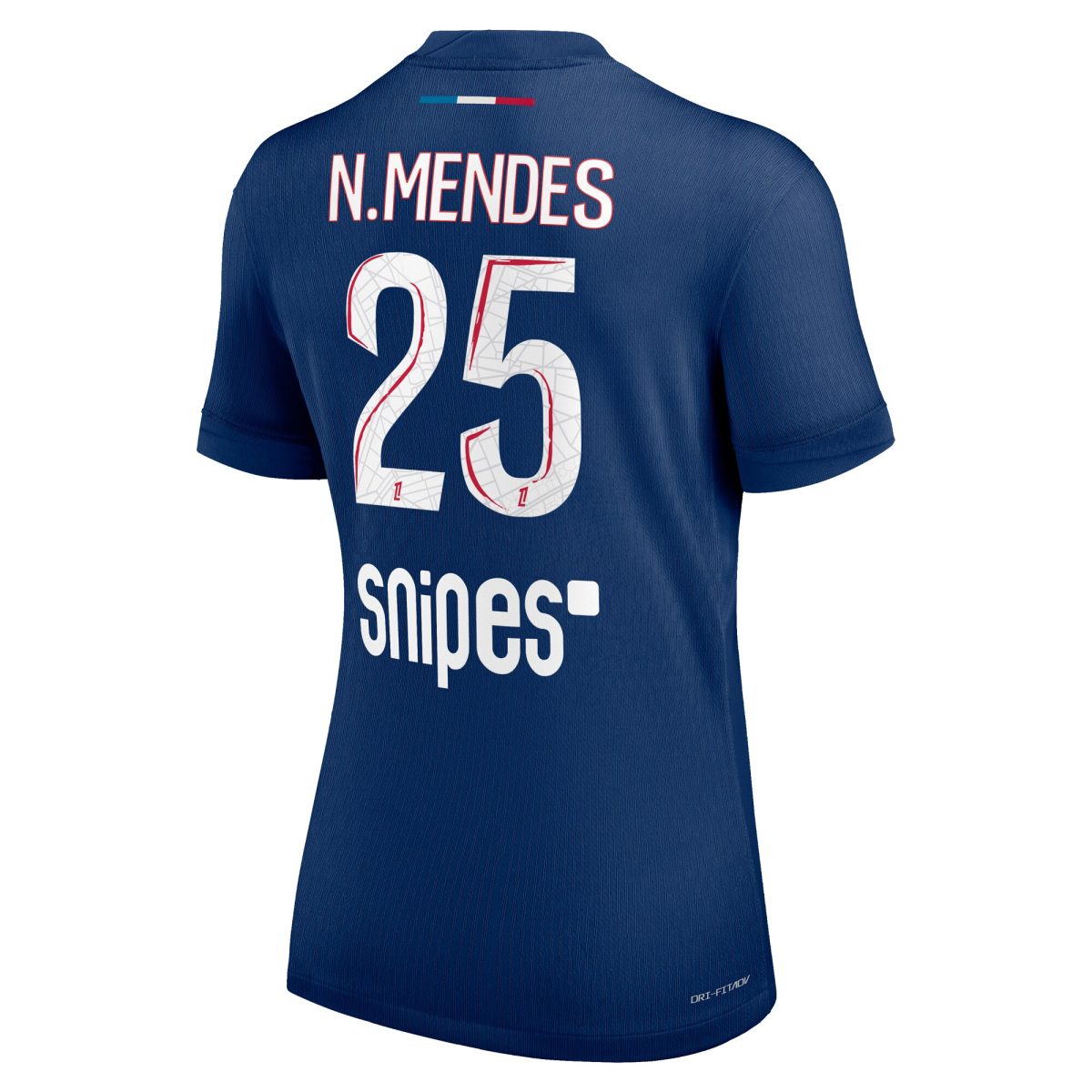 psg nike dri-fit adv home match shirt 2024-25 – womens with n.mendes 25 printing Kits Collection | Shop PSG Gear