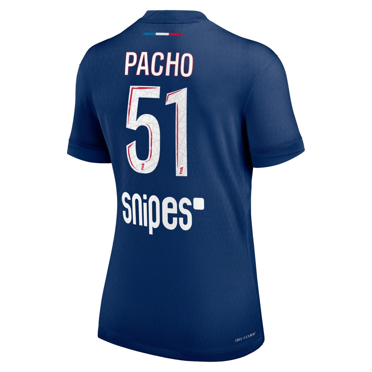 psg nike dri-fit adv home match shirt 2024-25 – womens with pacho 51 printing Kits Collection | Shop PSG Gear